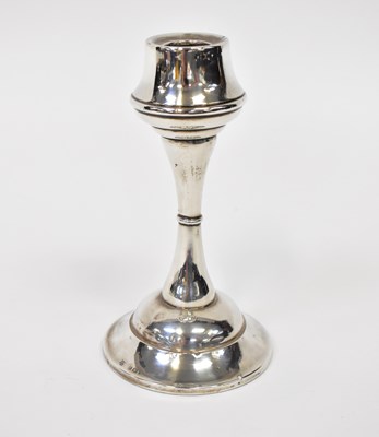 Lot 849 - A George V hallmarked silver loaded...