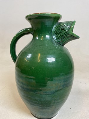 Lot 272 - A Barumware Barnstaple Pottery fish jug with...