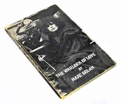 Lot 816 - MARC BOLAN; 'The Warlock of Love', hardback.