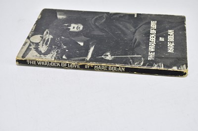 Lot 816 - MARC BOLAN; 'The Warlock of Love', hardback.