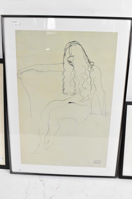 Lot 180 - RALPH GIBSON; a signed black and white print,...