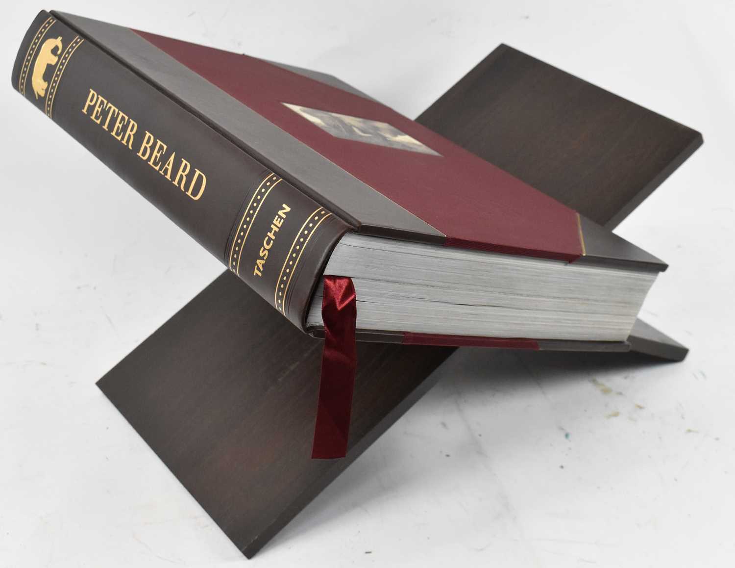 Lot 371 - PETER BEARD; Baby Sumo, a large signed limited...
