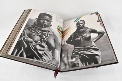 Lot 371 - PETER BEARD; Baby Sumo, a large signed limited...