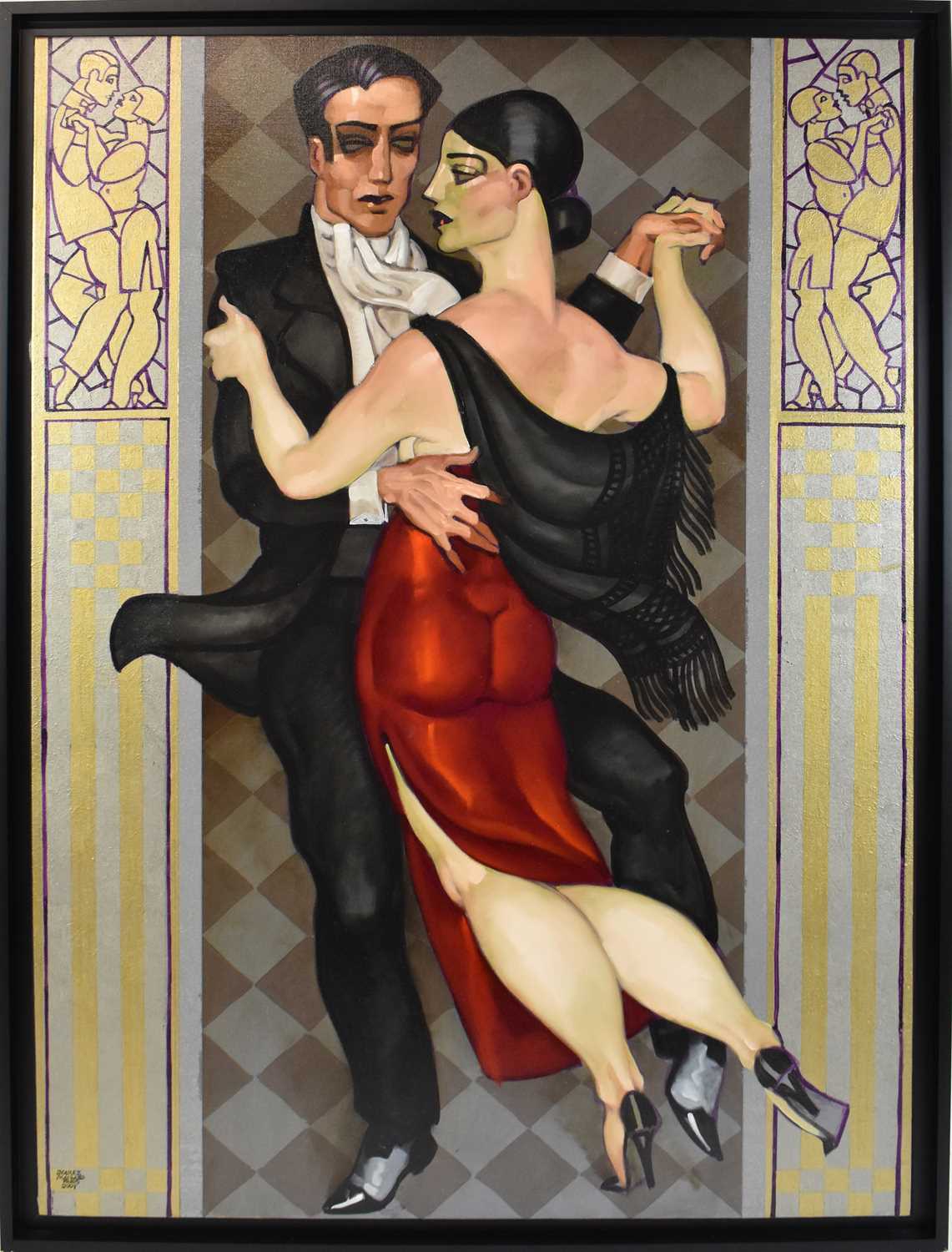 Lot 203 - JUAREZ MACHADO (BRAZILIAN, born 1941); oil on...
