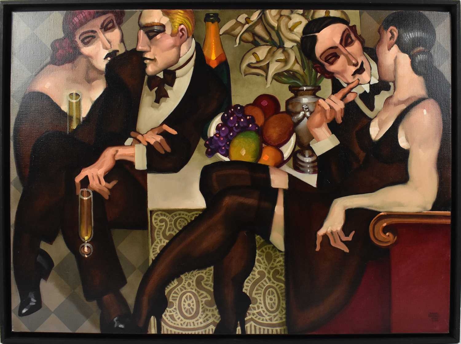 Lot 204 - JUAREZ MACHADO (BRAZILIAN, born 1941); oil on...