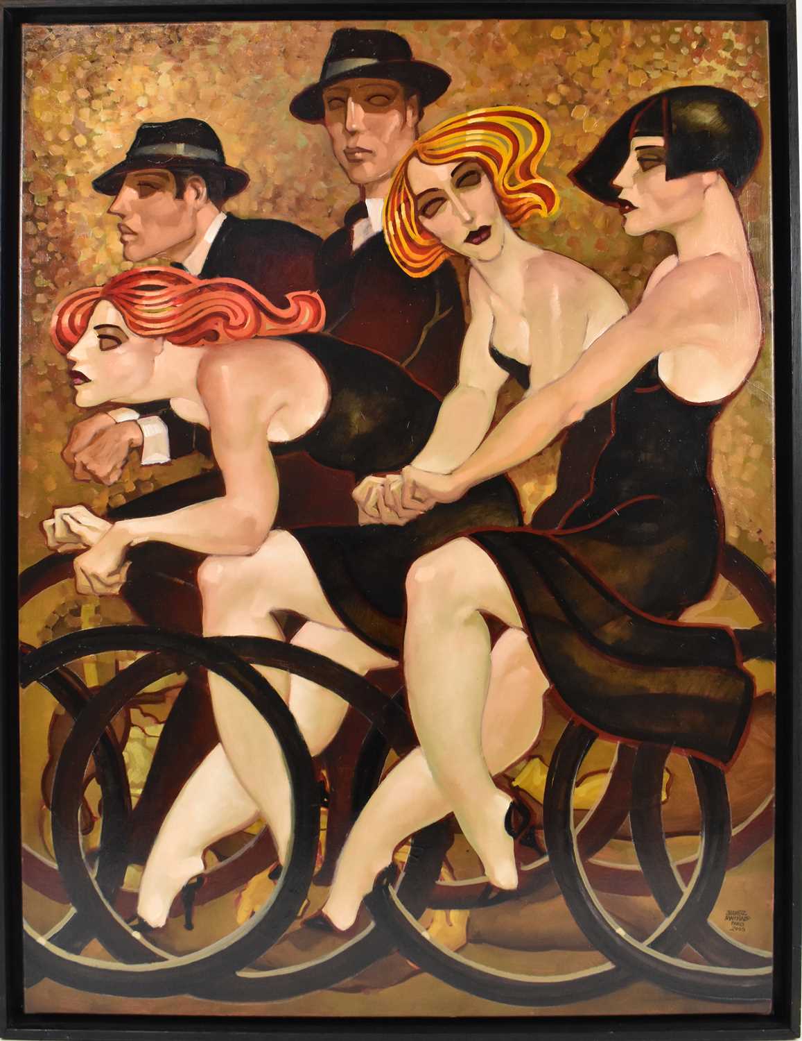 Lot 206 - JUAREZ MACHADO (BRAZILIAN, born 1941); oil on...