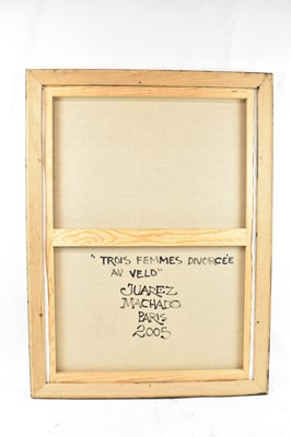 Lot 206 - JUAREZ MACHADO (BRAZILIAN, born 1941); oil on...