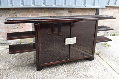 Lot 13 - A contemporary two door breakfront sideboard...