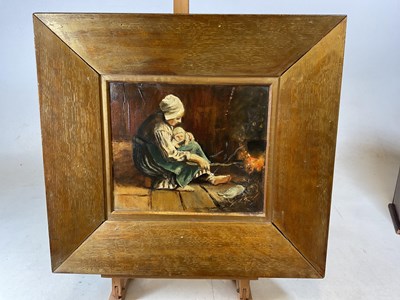 Lot 131 - LATE 19TH CENTURY ENGLISH SCHOOL; oil on card,...