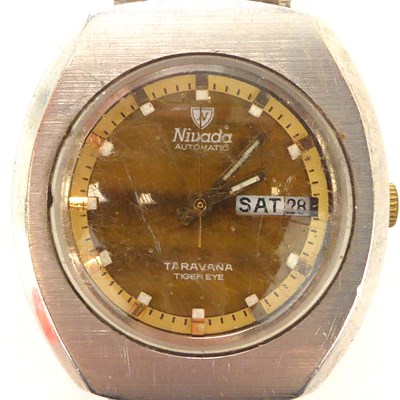 Lot 1300 - NIVADA; a gentlemen's Taravana Tiger Eye...