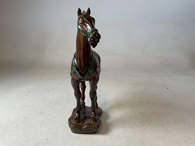 Lot 276 - BESWICK; two ‘Tang’ horses, 2205 and 2137 (2).