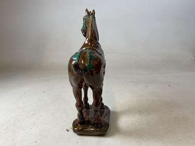 Lot 276 - BESWICK; two ‘Tang’ horses, 2205 and 2137 (2).