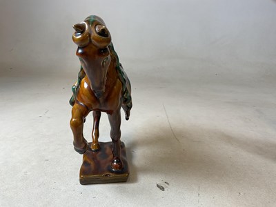 Lot 276 - BESWICK; two ‘Tang’ horses, 2205 and 2137 (2).