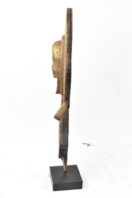 Lot 4 - A Kota reliquary figure, Gabon, brass and...