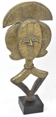 Lot 11 - A Kota reliquary figure, Gabon, applied with...