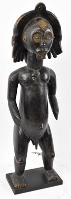 Lot 32 - A Fang, Gabon figure with carved coiffeur and...