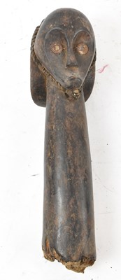 Lot 59 - A Fang, Gabon, mask head on elongated neck,...