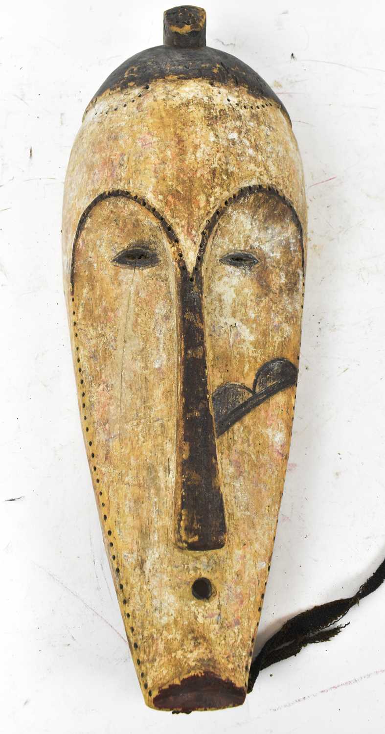 Lot 71 - A Fang, Gabon, mask with traces of...