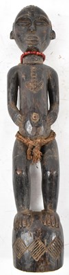 Lot 88 - A Baule, Ivory Coast standing figure, height...