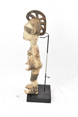 Lot 104 - A Yoruba, Nigeria, standing figure with...