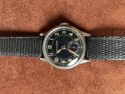 Lot 359 - JAEGER-LECOULTRE; a military style circa 1940...