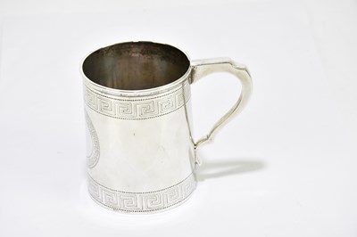 Lot 1261 - WILLIAM EVANS; a Victorian hallmarked silver...