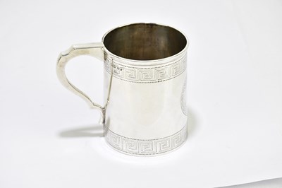 Lot 1261 - WILLIAM EVANS; a Victorian hallmarked silver...