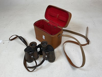 Lot 107 - Carl Zeiss Jena Marineglas 6x binoculars, with...