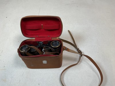 Lot 107 - Carl Zeiss Jena Marineglas 6x binoculars, with...