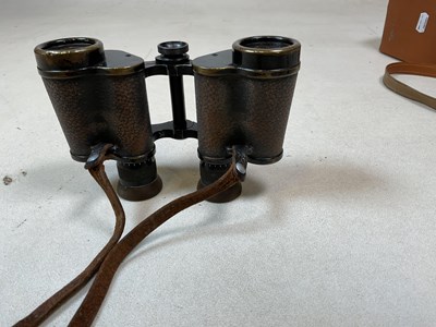 Lot 107 - Carl Zeiss Jena Marineglas 6x binoculars, with...