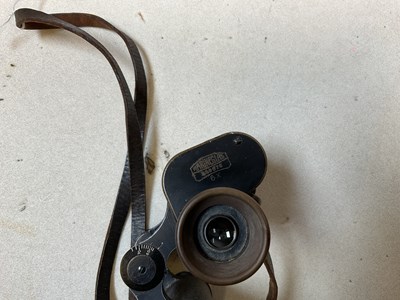 Lot 107 - Carl Zeiss Jena Marineglas 6x binoculars, with...