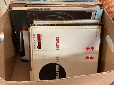 Lot 597 - A quantity of vinyl 33 rpm albums and 12 inch...