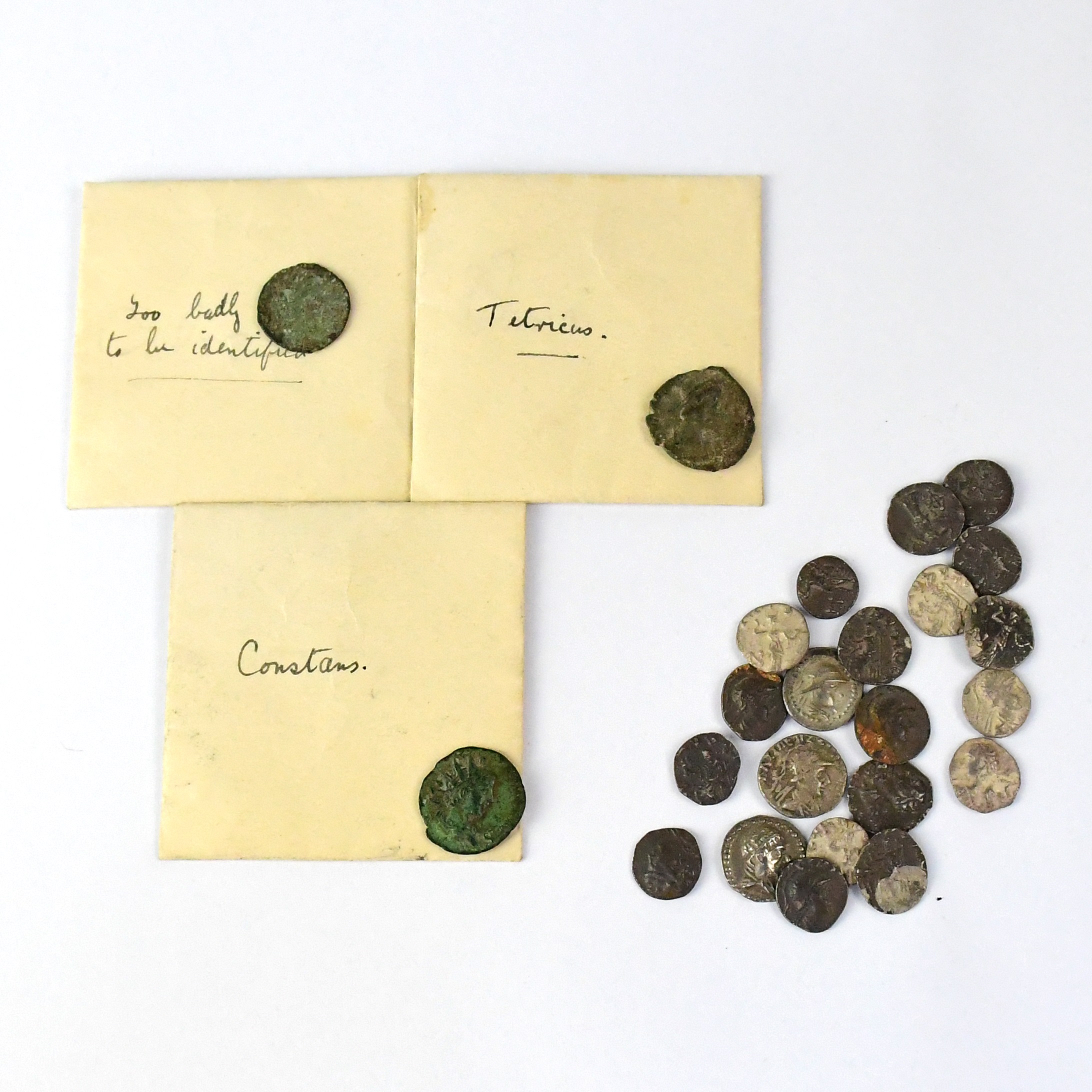 Lot 800 - A collection of Roman era coins.