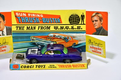 Lot 42 - CORGI; a diecast model The Man from UNCLE gun...