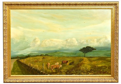 Lot 785 - ANTHONY PODESTA; oil on canvas, landscape with...