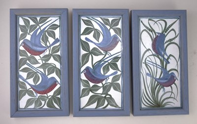 Lot 513 - LAURENCE McGOWAN (born 1942); a Maiolica style...