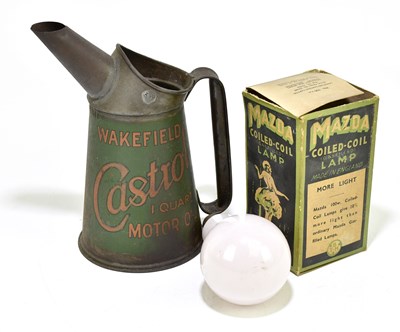 Lot 2101 - WAKEFIELD; a Castrol motor oil advertising oil...