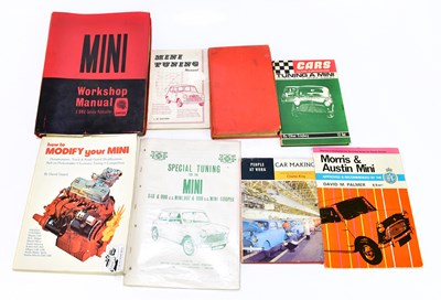 Lot 18 - A group of automobilia related books to...