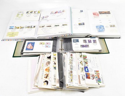 Lot 852 - GB; collection of c.50 loose FDCs plus two large stock books of 1960s to 1980s stamps