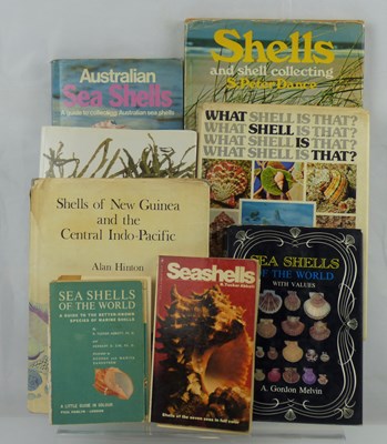 Lot 124 - Eight books relating to sea shells