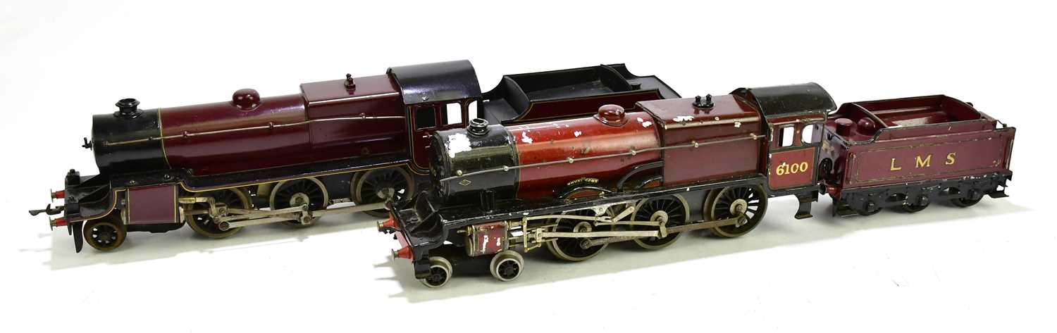 Lot 100 - HORNBY; an O gauge Royal Scot 6100 locomotive...