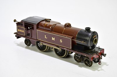 Lot 195 - HORNBY; an O gauge LMS 6954 tank locomotive,...