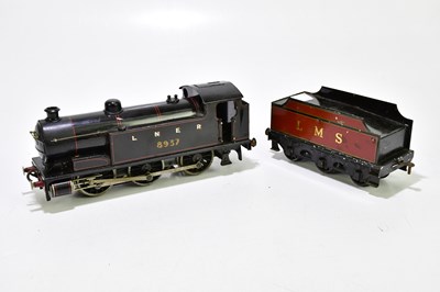 Lot 198 - BASSETT-LOWKE; an LNER 8937 tank locomotive,...