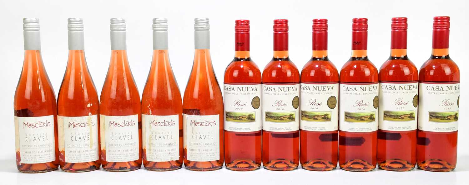Lot 501 ROSE WINE; eleven bottles of mixed rose wine