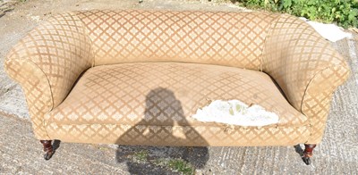 Lot 30 - A Victorian Chesterfield sofa for...