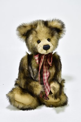 Lot 242 - CHARLIE BEARS; three teddy comprising 'Corey',...