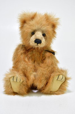 Lot 242 - CHARLIE BEARS; three teddy comprising 'Corey',...