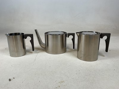 Lot 548 - ARNE JACOBSEN FOR STELTON CYLINDA LINE; a...