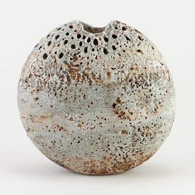 Lot 72 - ALAN WALLWORK (1931- 2019); a stoneware pebble...