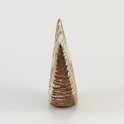 Lot 90 - ALAN WALLWORK (1931-2019); a stoneware wedge...